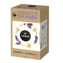 Levandulové zklidnění čaj porcovaný 20g Leros